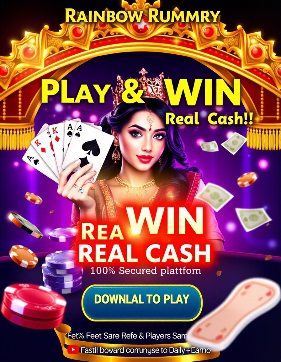 Rainbow Rummy Banner